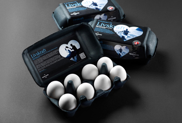 Hedegaard æg Livskraft emballage